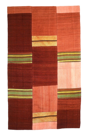 Patchwork Kilim Rug, 2.10x6.3 ft, (KW120251)