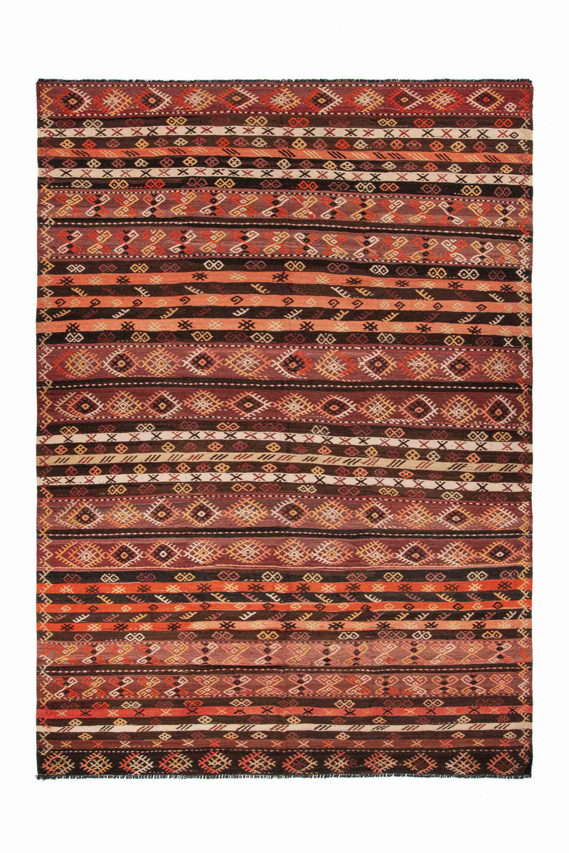 7.1x9.8 ft. Mut Kilim Rug (KW170500)