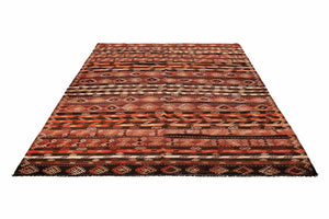 7.1x9.8 ft. Mut Kilim Rug (KW170500)