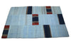 Patchwork Kilim Rug, 2.10x4.4 ft, (KW120553)