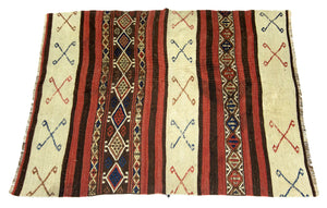 2'11"x3'10" Sivas Kilim Rug (KW061653)