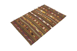 2'9"x4'6" Konya Kilim Rug (KW160451)