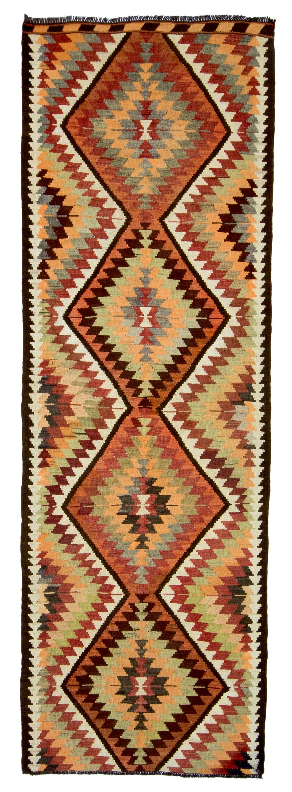 3'6"x10'6" ft. Mut Kilim Runner (KW200015)