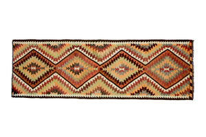 3'6"x10'6" ft. Mut Kilim Runner (KW200015)