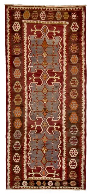 5'3"x12'0" Konya Kilim Rug (KW190511)