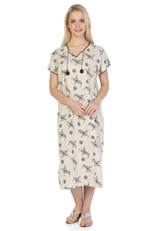 Lithographic Dress (Rosary Pattern)