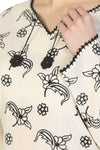 Lithographic Dress (Rosary Pattern)