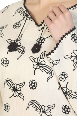 Lithographic Dress (Rosary Pattern)