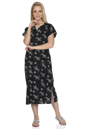 Lithographic Dress (Rosary Pattern)
