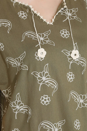 Lithographic Dress (Rosary Pattern)