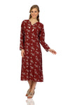 Lithographic Dress (Rosary Pattern)