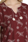 Lithographic Dress (Rosary Pattern)