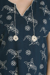 Lithographic Dress (Rosary Pattern)