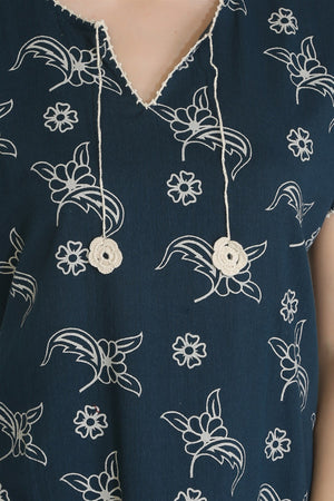 Lithographic Dress (Rosary Pattern)