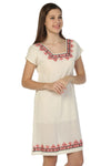 Cotton Gauze Dress - Short Sleeve (Melike)
