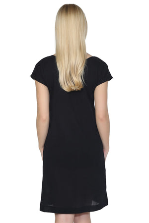 Cotton Gauze Dress - Short Sleeve (Melike)