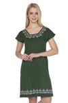 Cotton Gauze Dress - Short Sleeve (Melike)