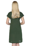 Cotton Gauze Dress - Short Sleeve (Melike)