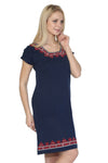 Cotton Gauze Dress - Short Sleeve (Melike)
