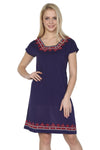 Cotton Gauze Dress - Short Sleeve (Melike)