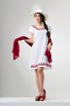 Cotton Gauze Dress - Short Sleeve (Melike)