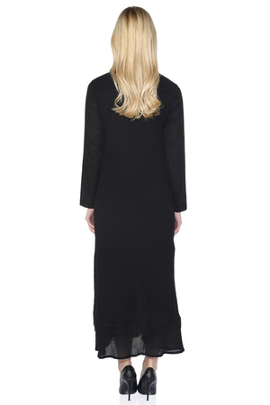 Cotton Gauze Dress (Nervurlu)