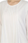 Cotton Gauze Dress (Nervurlu)