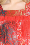 Cotton Gauze Dress - Paisley Pattern (Irmak)