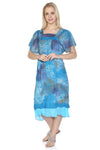 Cotton Gauze Dress - Paisley Pattern (Irmak)