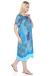 Cotton Gauze Dress - Paisley Pattern (Irmak)