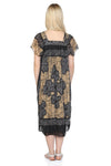 Cotton Gauze Dress - Soil Pattern (Irmak)