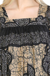 Cotton Gauze Dress - Soil Pattern (Irmak)