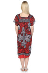 Cotton Gauze Dress - Soil Pattern (Irmak)