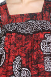 Cotton Gauze Dress - Soil Pattern (Irmak)