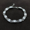 Floral Model Authentic Handmade Filigree Silver Bracelet (NG201013796)