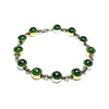 Authentic Handmade Sterling Silver Bracelet With Agate (NG201015736)