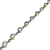 Authentic Handmade Sterling Silver Bracelet With Zircon (NG201015740)