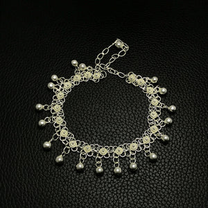 Coriander Model Authentic Handmade Filigree Silver Bracelet (NG201016156)