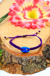 Braided Handwoven Rope Bracelet With Syrian Evil Eye (NG201020734)