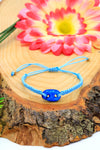 Braided Handwoven Rope Bracelet With Syrian Evil Eye (NG201020735)