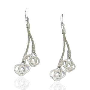 Kazaziye Earrings Jewelry Made of 1000 Sterling Silver (NG201017006)