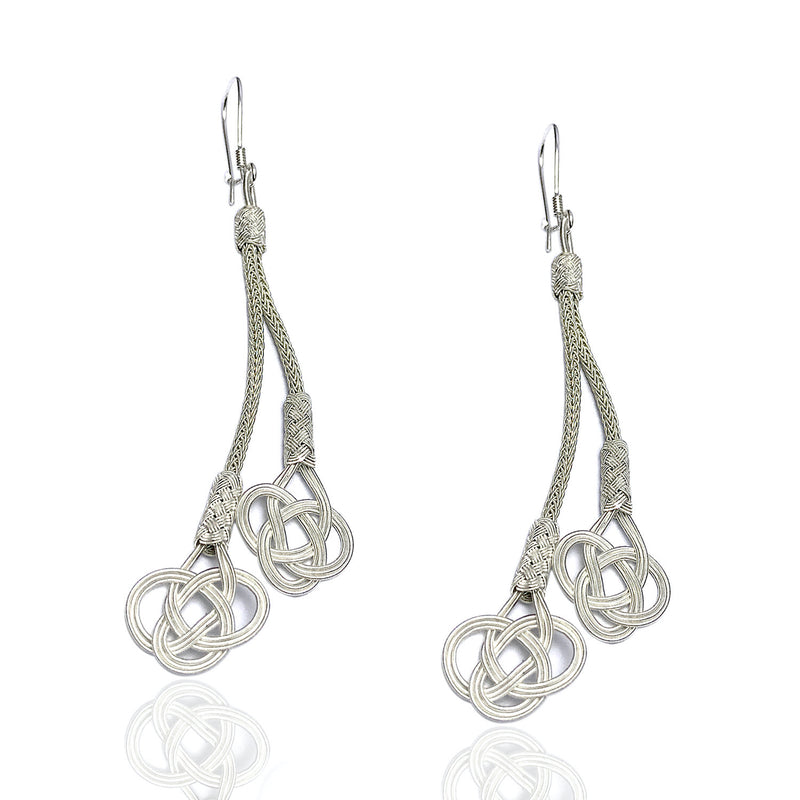 Kazaziye Earrings Jewelry Made of 1000 Sterling Silver (NG201017006)