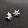 Star Model Filigree Handmade Silver Earrings (NG201013569)