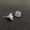 Lily Model Filigree Handmade Silver Earrings (NG201013578)