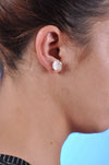 Lily Model Filigree Handmade Silver Earrings (NG201013578)