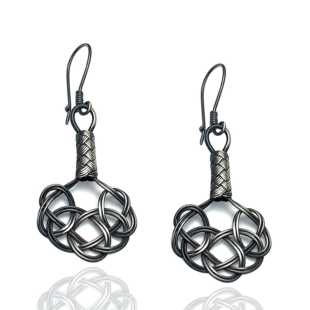 Kazaziye Earrings Jewelry Made of 1000 Sterling Silver (NG201016954)