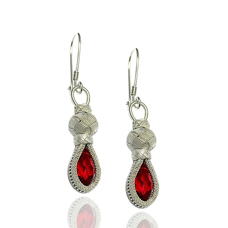 Kazaziye Earrings Jewelry Made of 1000 Sterling Silver (NG201016958)