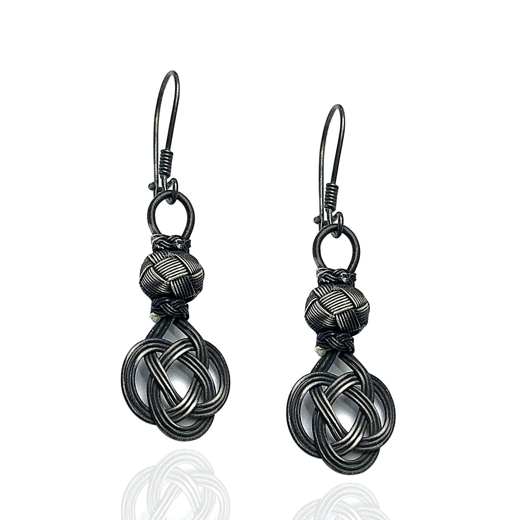 Kazaziye Earrings Jewelry Made of 1000 Sterling Silver (NG201016959)
