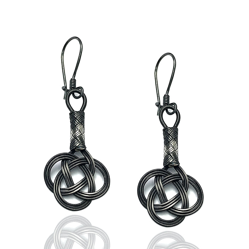 Kazaziye Earrings Jewelry Made of 1000 Sterling Silver (NG201016960)