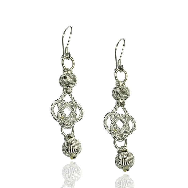 Kazaziye Earrings Jewelry Made of 1000 Sterling Silver (NG201016963)